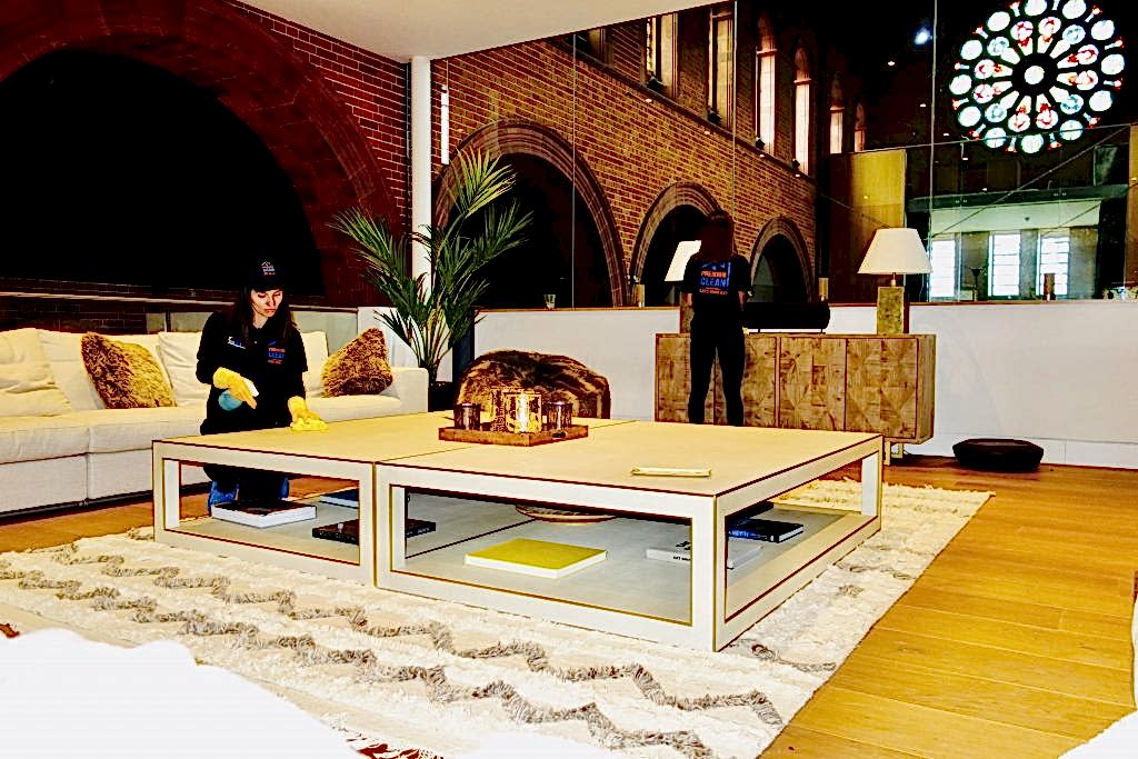 living room cleaning London